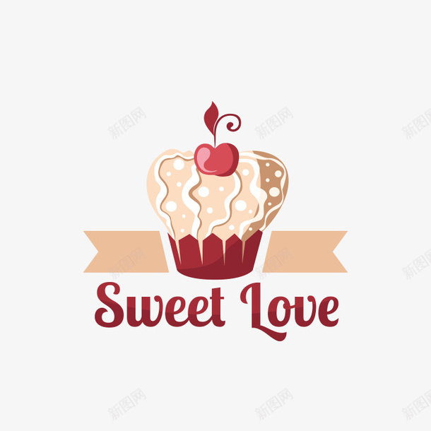 sweetlovepsd免抠素材_88icon https://88icon.com 卡通素材 婚庆素材 甜品 红色 结婚素材 英文字母