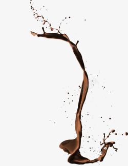 咖啡水滴素材咖啡泼墨高清图片