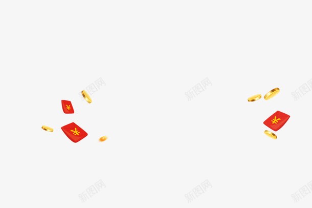 天降红包赏金png免抠素材_88icon https://88icon.com psd 奖钱 红包 赏金