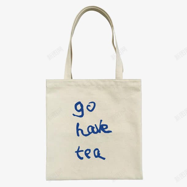 蓝色字母白色帆布包png免抠素材_88icon https://88icon.com 印花 布包 布袋 帆布包 帆布袋 白色帆布包 简约图案 米白色 蓝色字母