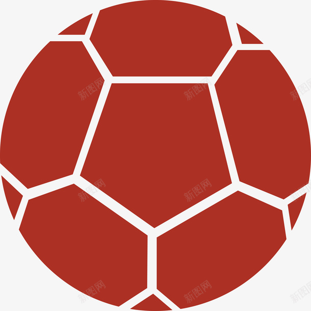 红色足球png免抠素材_88icon https://88icon.com 体育器材 动感 卡通足球 手绘足球 球 矢量足球 足球 足球图 足球徽章 足球手绘 运动 速度 飞起的
