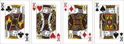 K源尺寸扑克牌K精美扑克牌模版矢量图高清图片