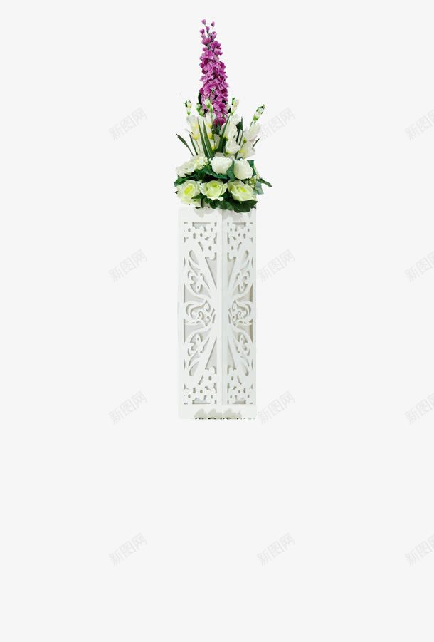 花柱png免抠素材_88icon https://88icon.com 婚礼花柱 家居 花柱 装饰