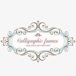 高档花纹边框素材