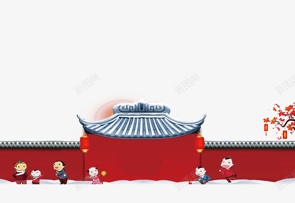 中式城墙红墙绿瓦psd免抠素材_88icon https://88icon.com 城墙插图 恭贺新年 折扇吊饰 新春大吉 新春快乐 爆竹灯笼 祥云云彩