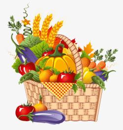 水果蔬菜篮子蔬菜篮子高清图片
