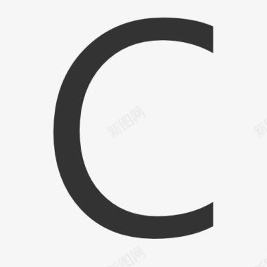 气球字母C大写字母Cicon图标图标