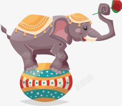 手绘大象泰国大象高清图片