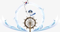 韩国国旗韩国海军矢量图高清图片