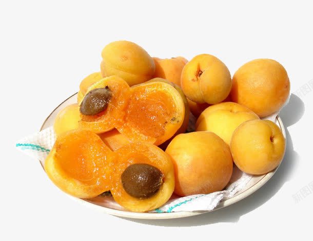 杏子png免抠素材_88icon https://88icon.com 新鲜水果素材 杏子 水果 鲜果