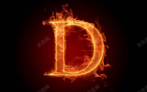 英文字母火焰特效Dpng免抠素材_88icon https://88icon.com 字母 火焰 红色 英文