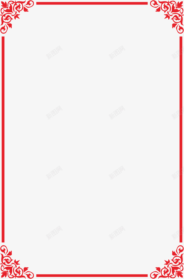 边框红色边框欧式边框画册png免抠素材_88icon https://88icon.com 欧式边框 画册边框 画册边框免费下载 红色边框 边框