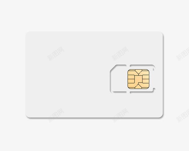 空白电话卡PSDpsd免抠素材_88icon https://88icon.com PSD素材 SIM卡 模板 电话卡 芯片