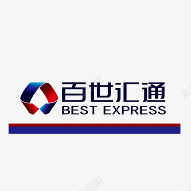 矢量B字母logo标志黑色百世汇通logo标志图标图标