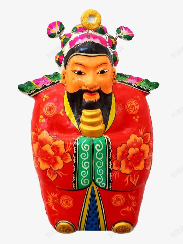 陕西凤翔泥塑财神png免抠素材_88icon https://88icon.com 传统文化 实物 彩色 泥塑财神 财神 财神高清图片