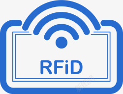 rfid技术无线设备射频识别图标高清图片