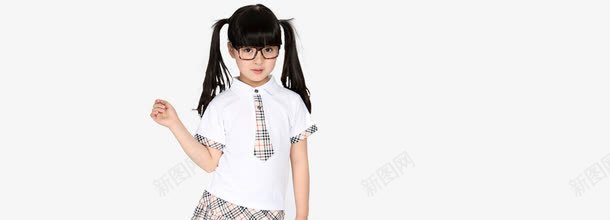 小学生女孩戴眼镜可爱儿png免抠素材_88icon https://88icon.com 小学生女孩戴眼镜可爱儿童