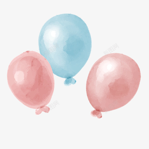 卡通小清新氢气球png免抠素材_88icon https://88icon.com 儿童玩耍 儿童节 卡通 小清新 广告设计 气球 氢气球 粉色 透明