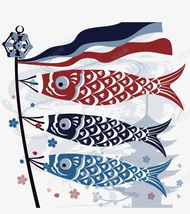 日本传统灯笼png免抠素材_88icon https://88icon.com 传统背景 日式风格 日本传统 灯笼 鱼儿 鲤鱼