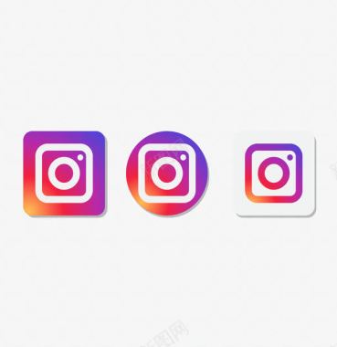 APP余额外国社交Instagram图标图标