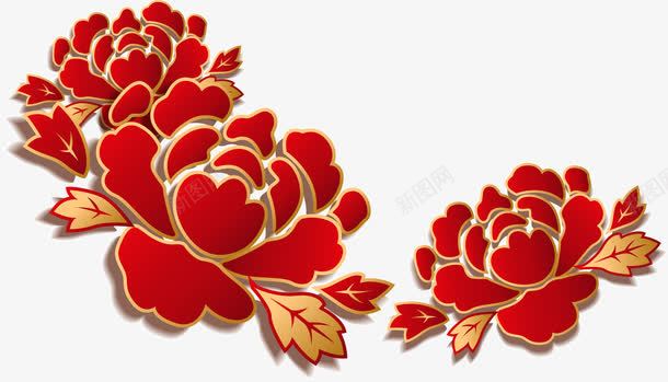 新春佳节装饰牡丹花png免抠素材_88icon https://88icon.com 新年装饰 牡丹花 牡丹花底 节日装饰 装饰图案 鲜花