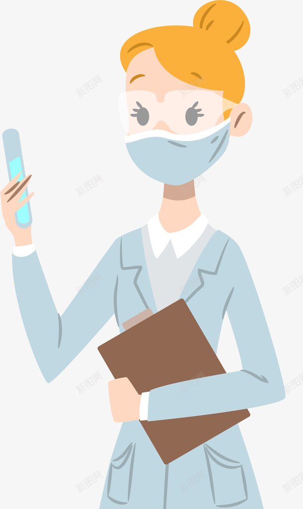 卡通化学试验测试员png免抠素材_88icon https://88icon.com 化学测试员 医生 医疗 实验室 研究人员 美丽女孩 装饰图案