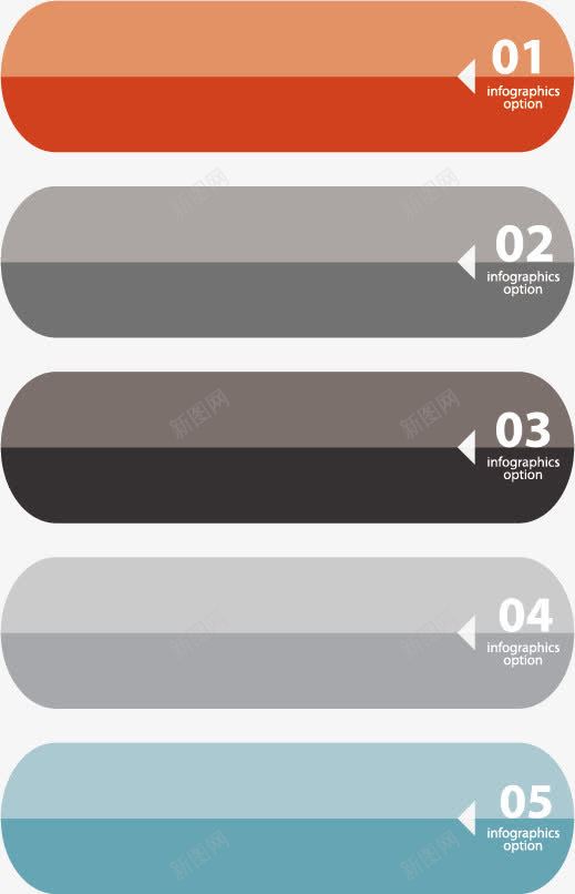 时尚商务标签矢量图ai免抠素材_88icon https://88icon.com 信息图表 咨询 咨询弹窗 商务PPT素材 商务标签 数字标签 数据分类 矢量图 简约标签 结构图 统计图 网络对话框