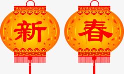 中国式新年灯笼高清图片