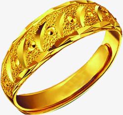 黄金宽手镯雕刻花纹素材