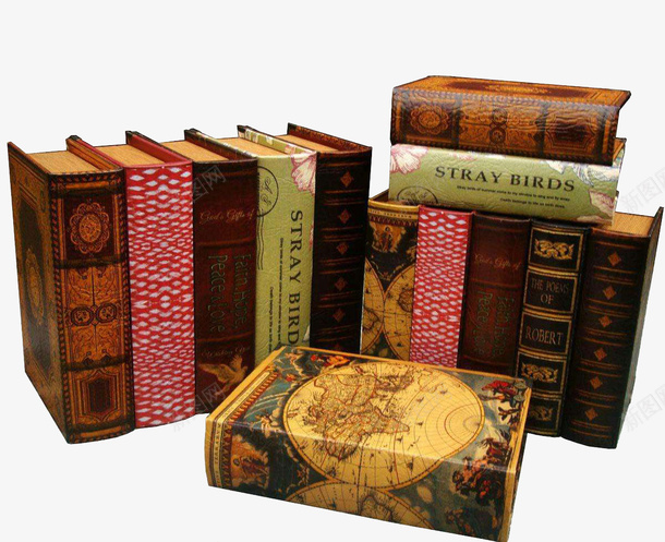 复古书籍png免抠素材_88icon https://88icon.com 中世纪 产品实物 复古 复古书籍 文化 文艺 欧洲