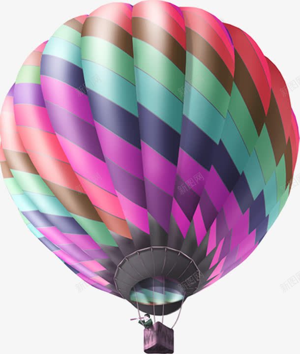 彩色线条手绘氢气球png免抠素材_88icon https://88icon.com 彩色 气球 线条