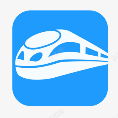 logo蓝色智行火车票logo图标图标