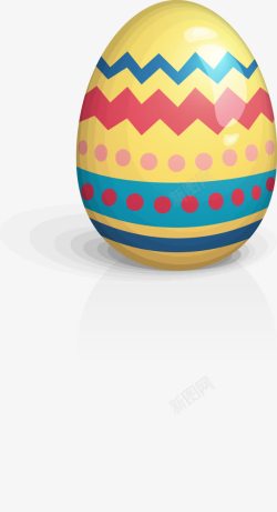 鸡蛋花纹复活节高清图片
