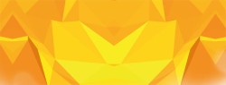 黄色抽象几何图形组合素材