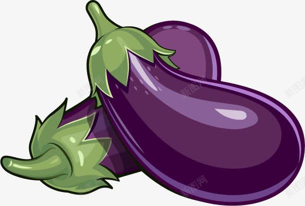 时尚卡通蔬菜png免抠素材_88icon https://88icon.com 卡通蔬菜 生物世界 茄子 菜类图片 蔬菜Q版 蔬菜水果