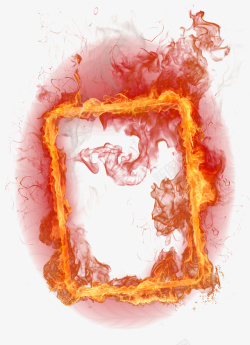 燃烧的相框图片燃烧的边框高清图片