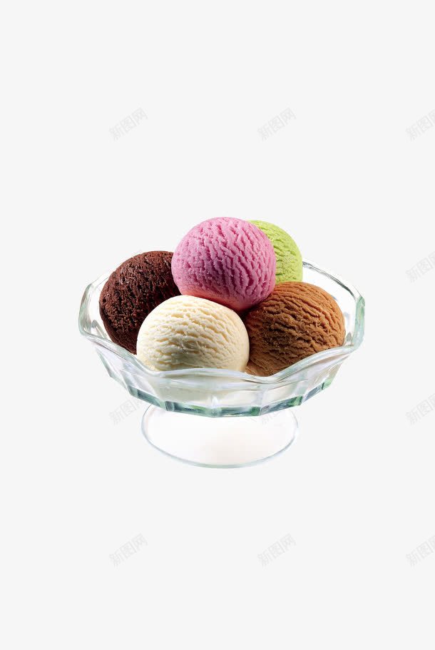 多色冰淇淋球png免抠素材_88icon https://88icon.com 冰淇淋 冷饮 杯装冰激凌球 甜品