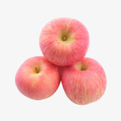 烟台苹果产品实物鲜红水晶富士高清图片