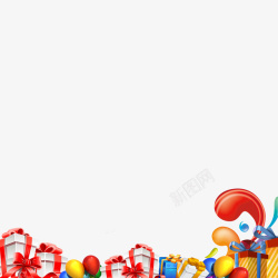 礼物气球素材