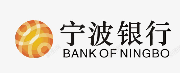 银行单页信贷宁波银行LOGO图标图标