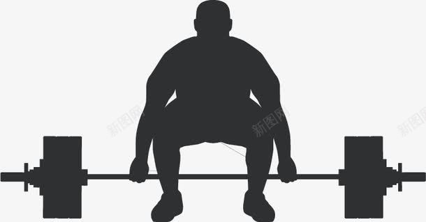 举重剪影png免抠素材_88icon https://88icon.com 举重 人物剪影 体育运动 健身 爆发力 锻炼