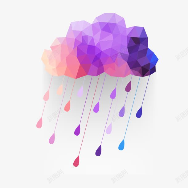 天气云朵png免抠素材_88icon https://88icon.com 下雨 几何图形 天气 彩云 风雨气温图