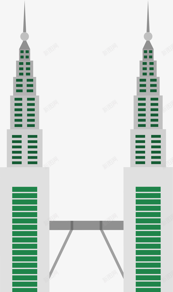 绿色马来西亚建筑png免抠素材_88icon https://88icon.com 免抠PNG 建筑 房子 绿色 装饰图案 马来西亚