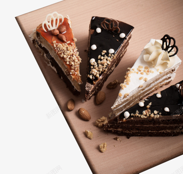 创意三角形蛋糕png免抠素材_88icon https://88icon.com 创意三角形蛋糕 糕点 食品