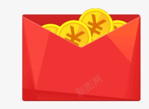 红包png免抠素材_88icon https://88icon.com 微信红包 活动红包 淘宝红包 红包 红色