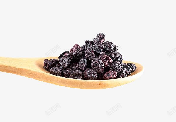 勺子上的蓝莓png免抠素材_88icon https://88icon.com 干莓 木头 木质的 甜的 蓝莓