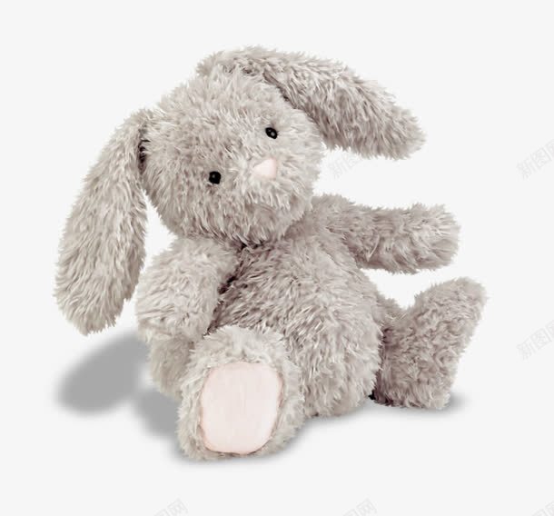 小兔布娃娃png免抠素材_88icon https://88icon.com 娃娃 小兔 玩偶 玩具