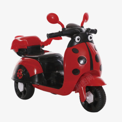 玩具三轮车甲壳虫电动摩托车高清图片