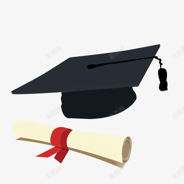 我们毕业啦png免抠素材_88icon https://88icon.com 博士帽 大学毕业 帽子 毕业 毕业季 毕业证 证书