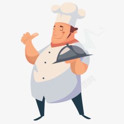 厨师人像卡通厨师高清图片